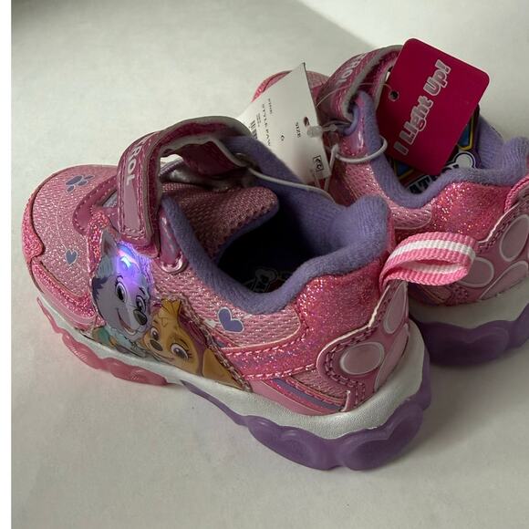 Nickelodeon Paw Patrol Light-Up Shoes - Toddler Size 6 - Picture 10 of 10